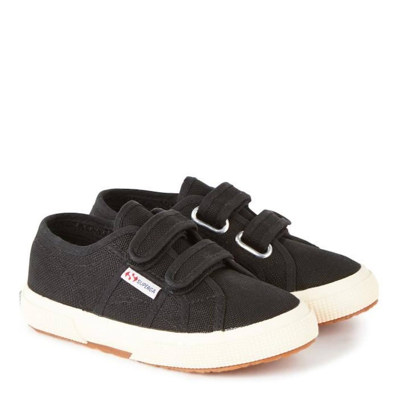 Basket Superga 2750 COT JSTRAP CLASSIC Cadet noir