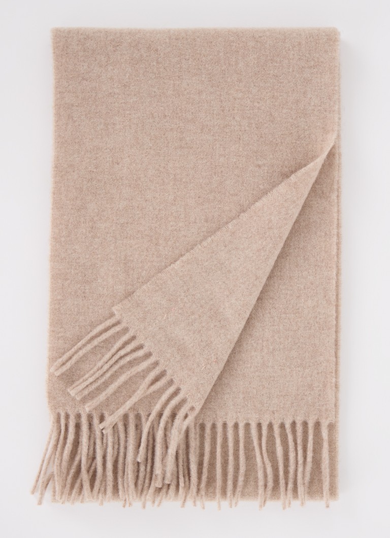 Sciarpa in lana con frange di Acne Studios, 190 x 30 cm