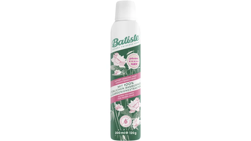 Batiste Naturally Bambusfaser & Gardenie 200ml 200 ml