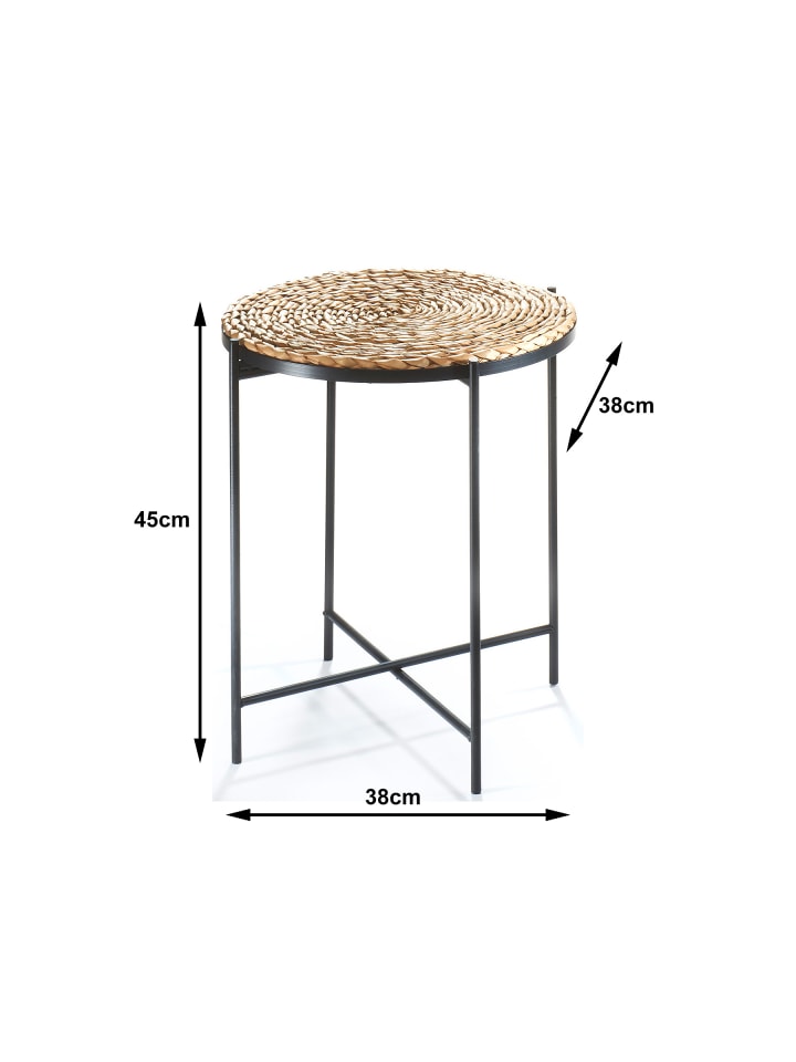 kobolo Beistelltisch COFFEE in Braun günstig kaufen onesize