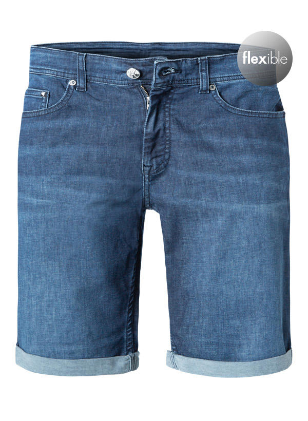 KARL LAGERFELD, Jeansshorts, Baumwolle T400®, dunkelblau