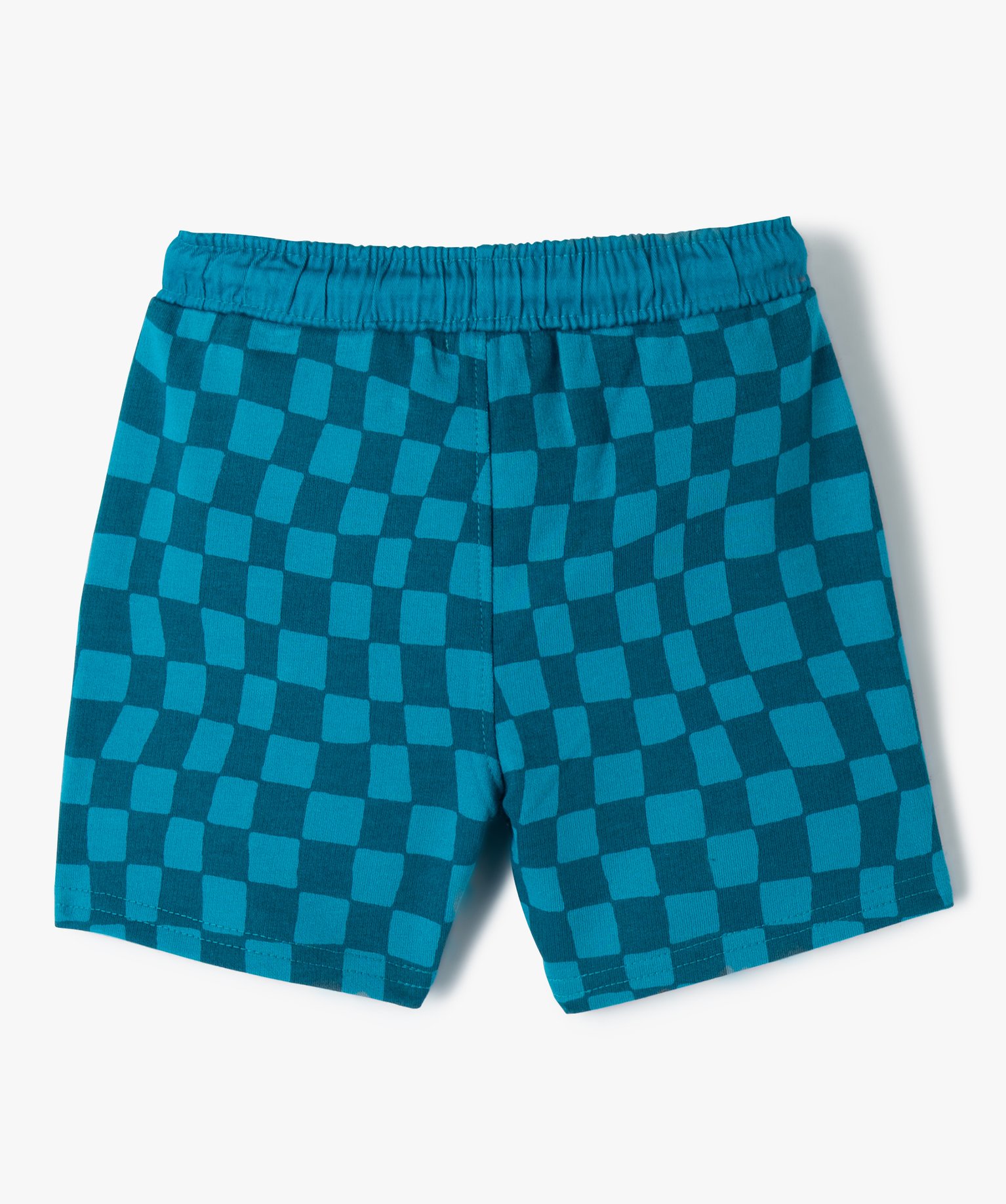 Short bébé Garçon en maille avec poche latérale bleu | GEMO