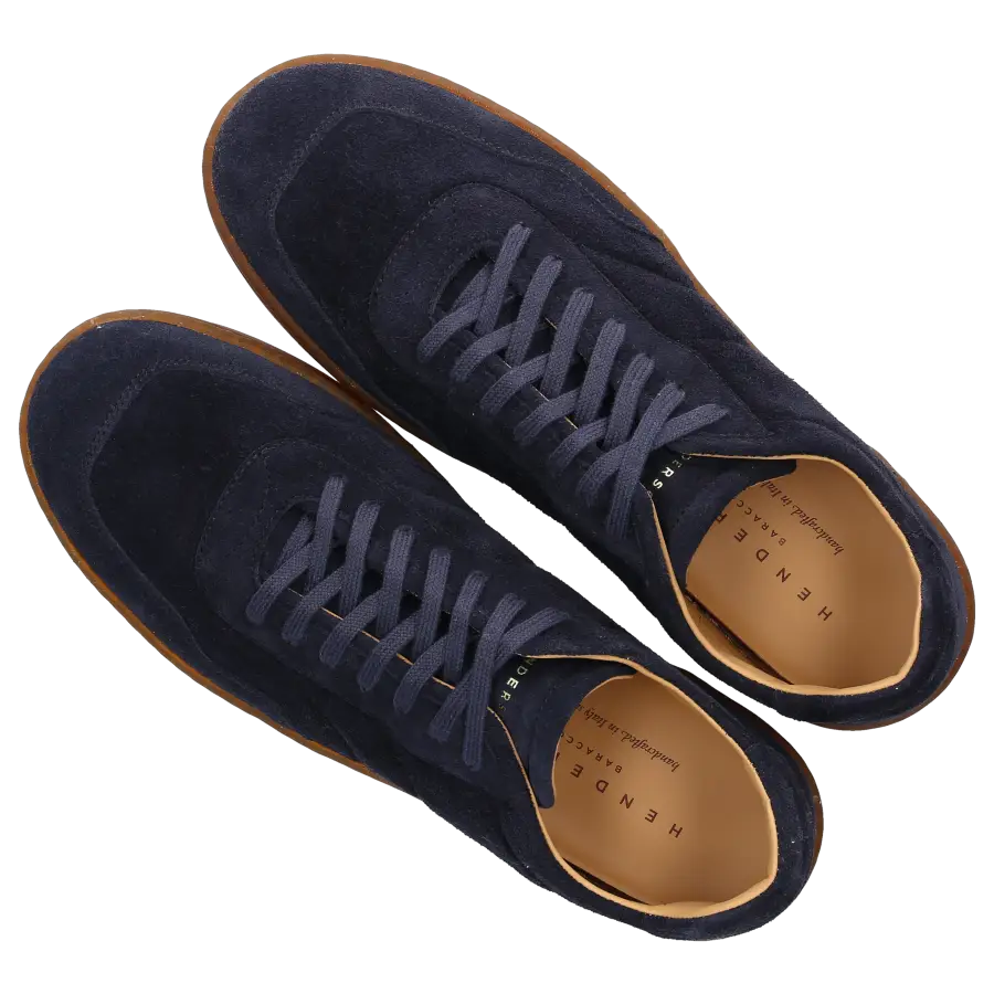 Henderson - Sneaker low NORTON Veloursleder - blau
