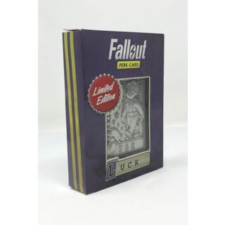 Fallout Replik Perk-Karte Glück