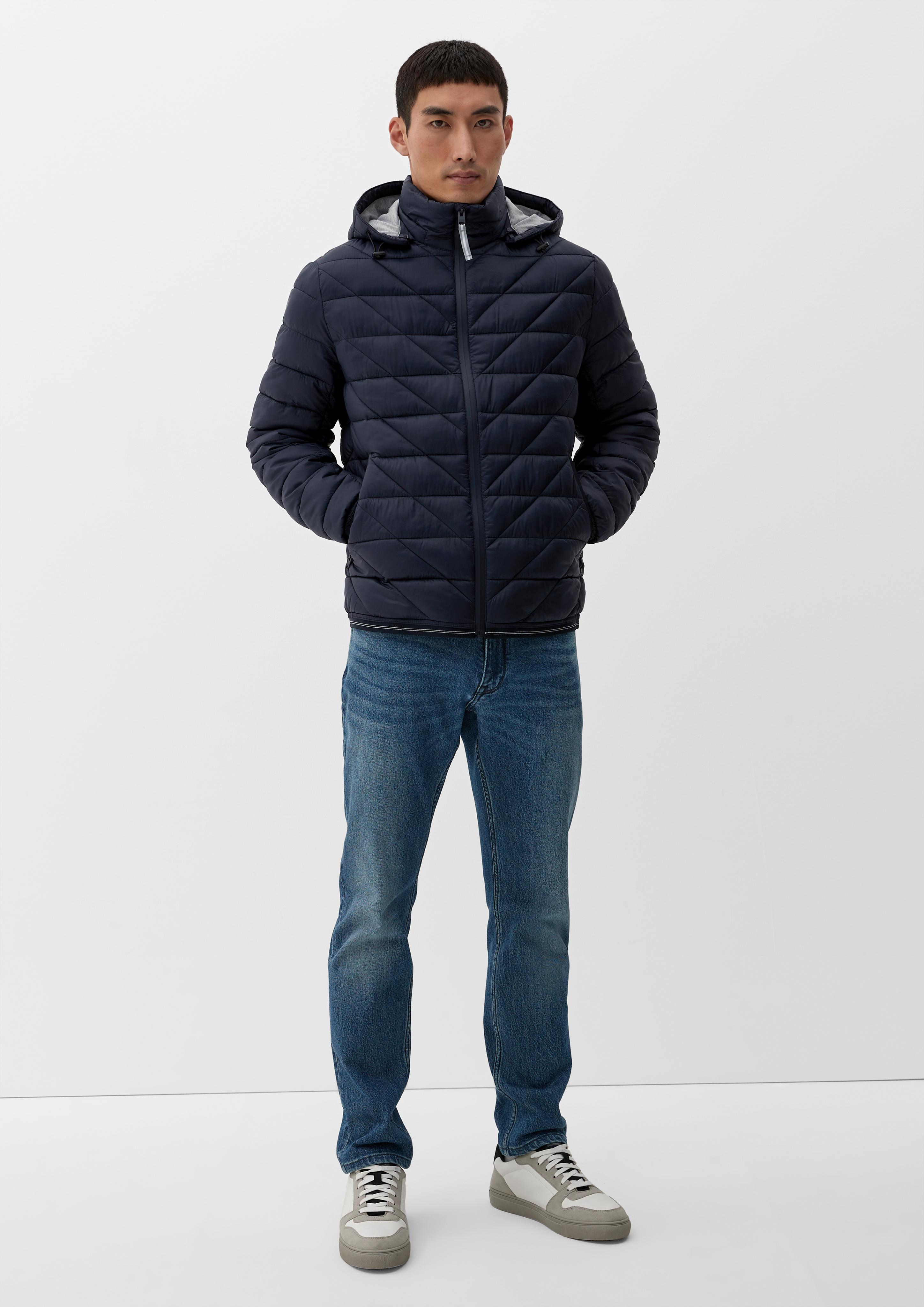 Steppjacke mit abnehmbarer Kapuze  2127131-5958