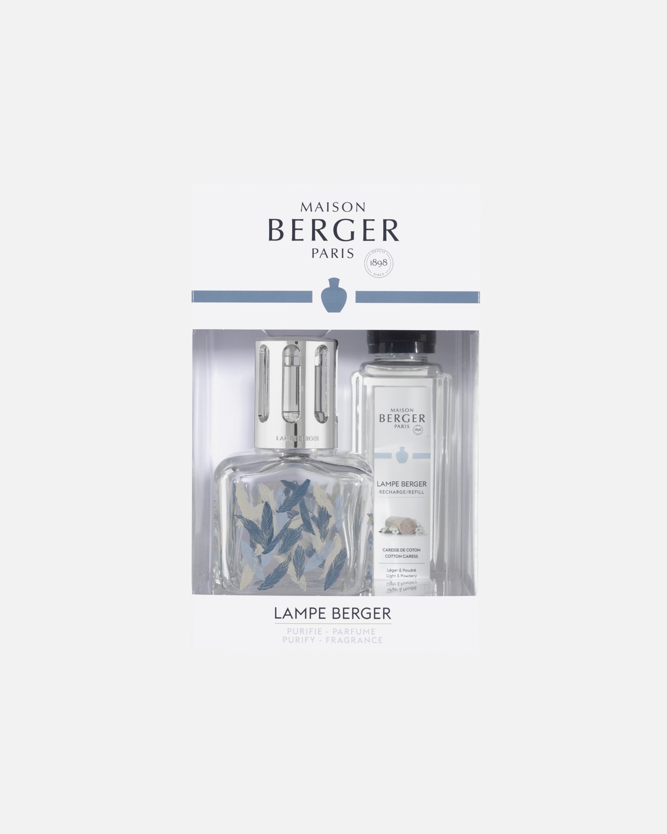 Maison Berger C ICE CUBE FEATHERS + COTTON CARESS