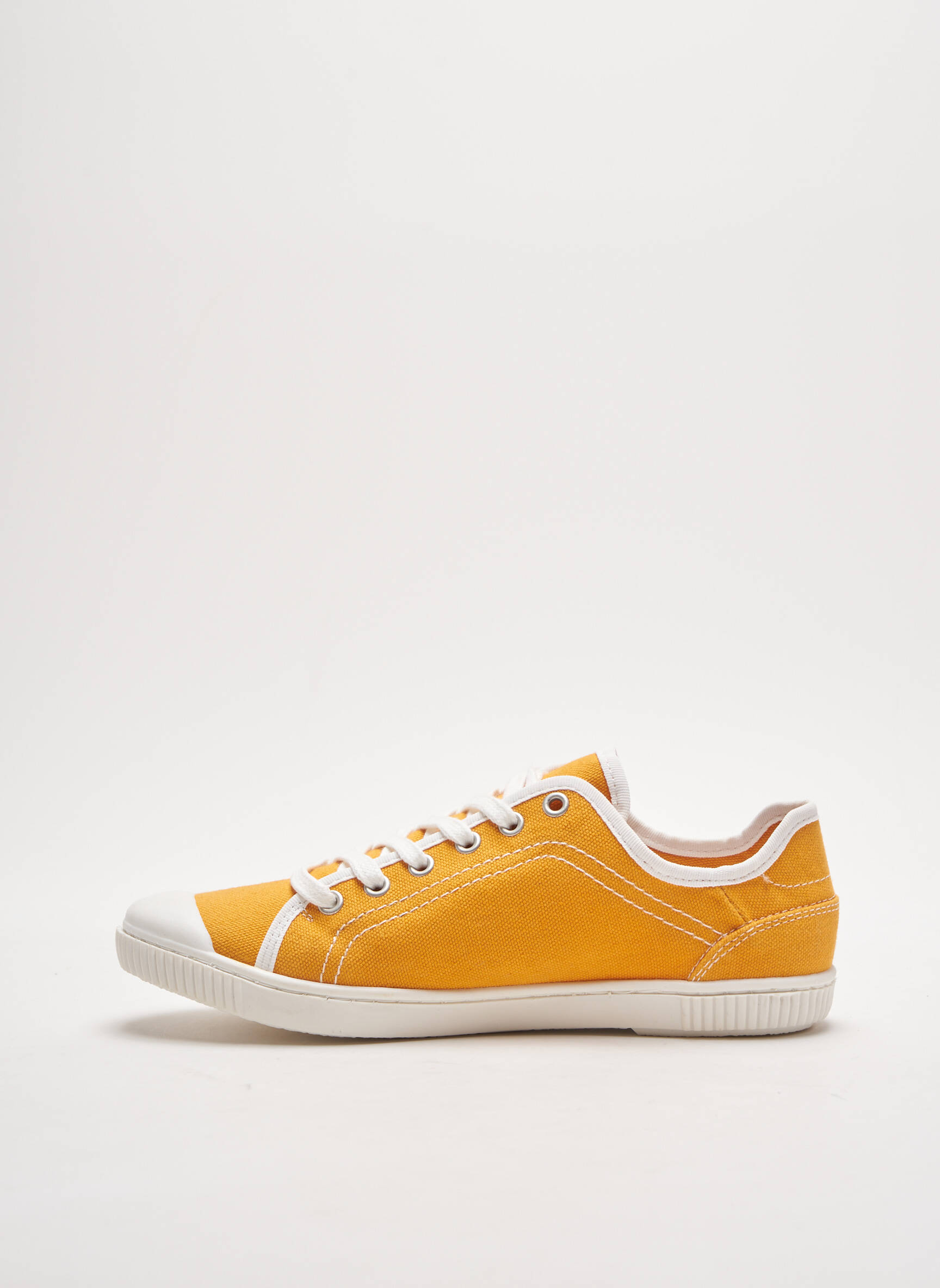 Pataugas Baskets Femme couleur orange