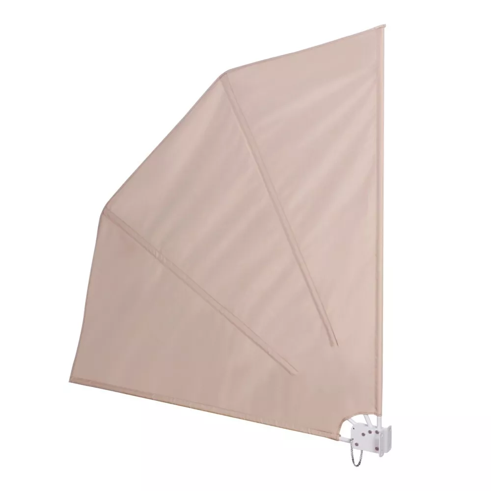 Never Indoor Seitenmarkise - ca. 160 x 160 cm, Beige