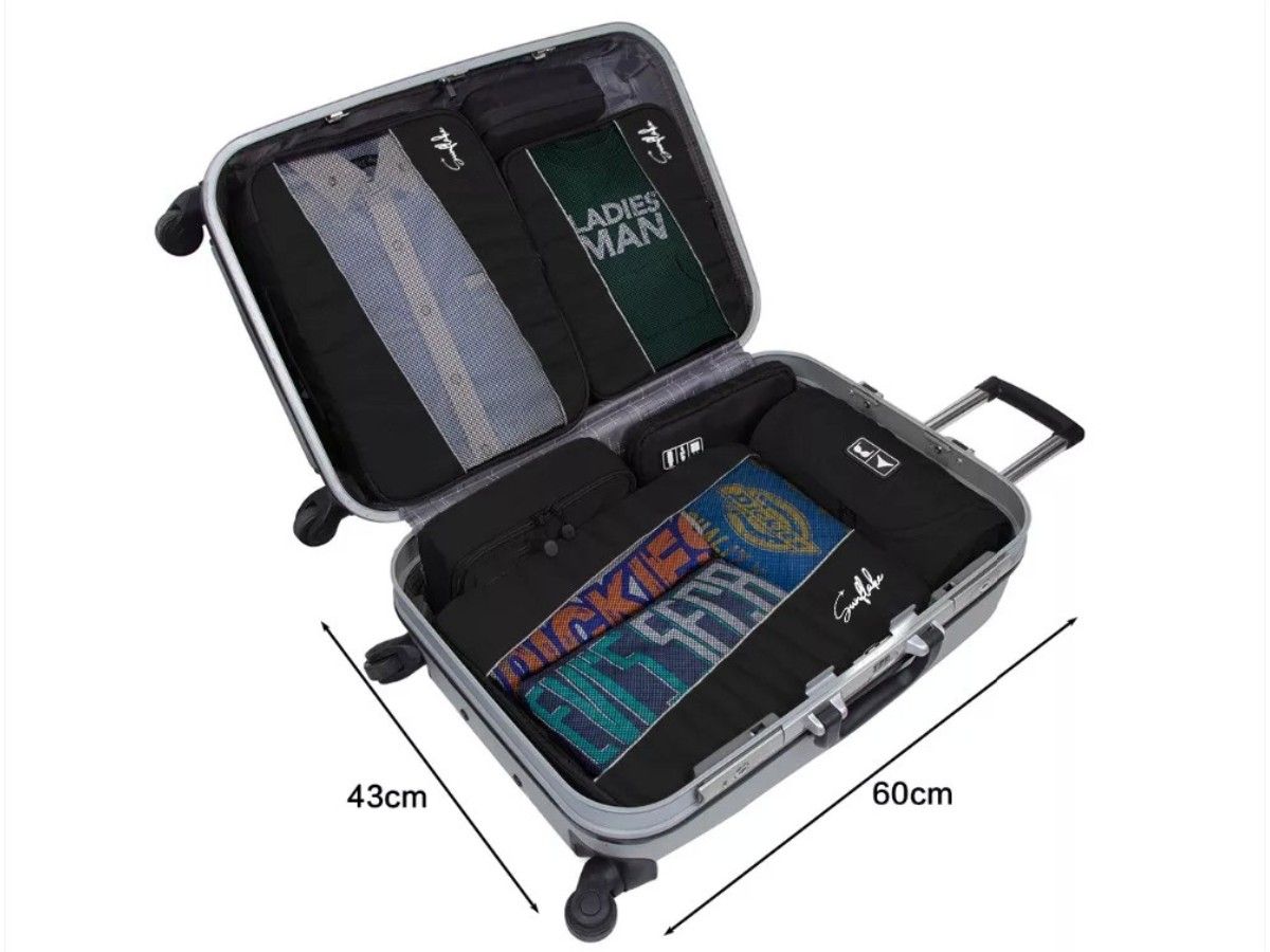 Sunflake Set von 4 Packing Cubes