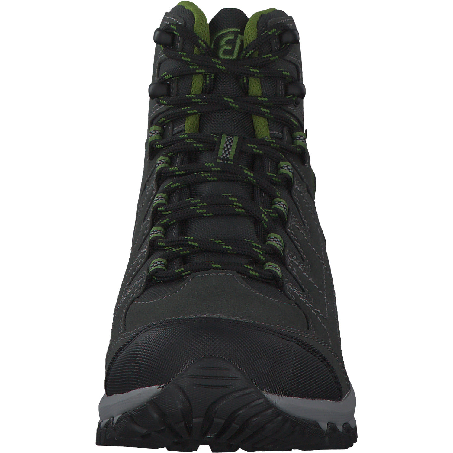EB-Sport 221161, Cut Out-Stiefeletten, Damen, Anthrazit / Grün