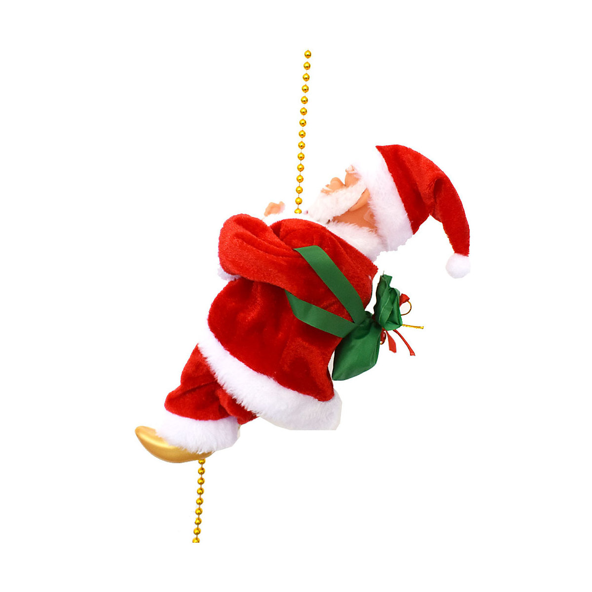 Spielzeug Weihnachten elektrisches Kletterperlenspielzeug Elektrisches Musik-Kinderspielzeug des Weihnachtsmanns