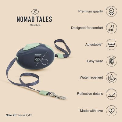 Nomad Tales Bloom Einziehbare Leine Liberty