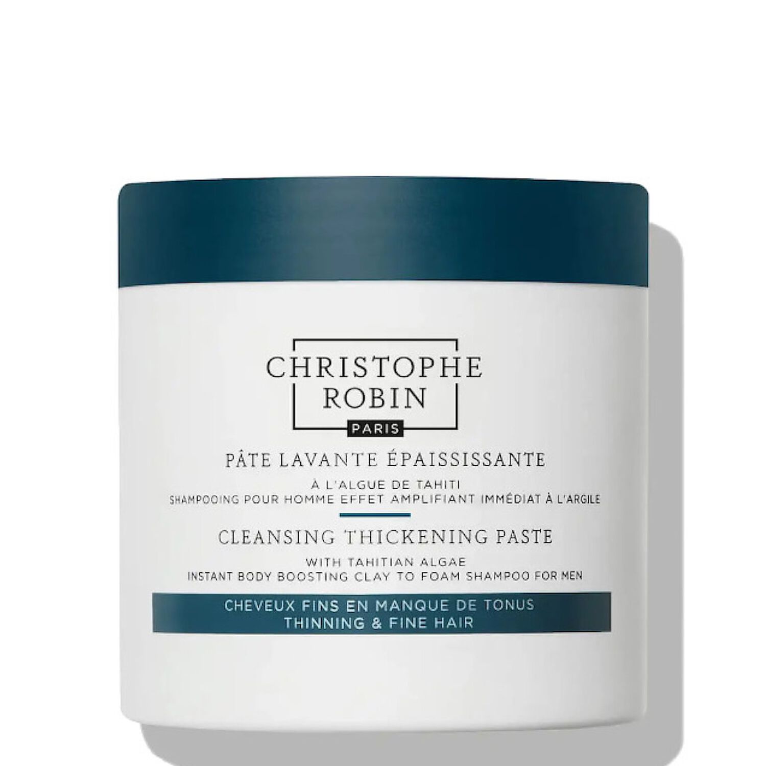 Christophe Robin Pâte Lavante Epaississante A L'Algue de Tahiti 250 ml
