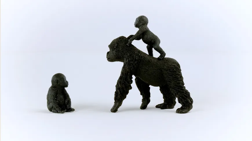 Schleich 42601 - Wild Life - Flachland Gorilla Familie