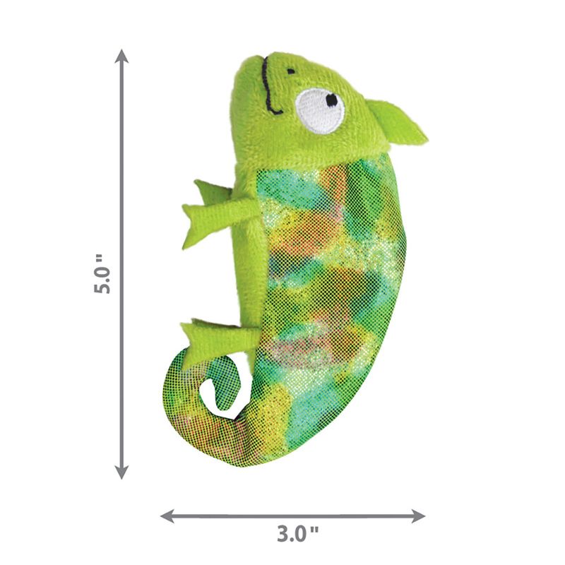 KONG Refillables Katzenspielzeug Chameleon