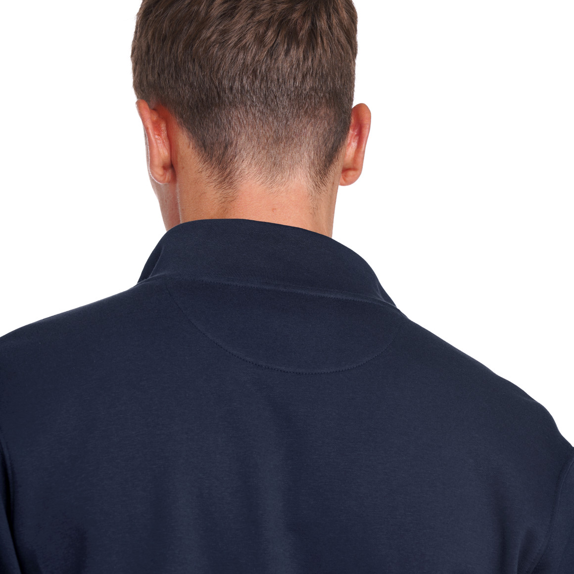 Herren Sweatjacke mit Stehkragen