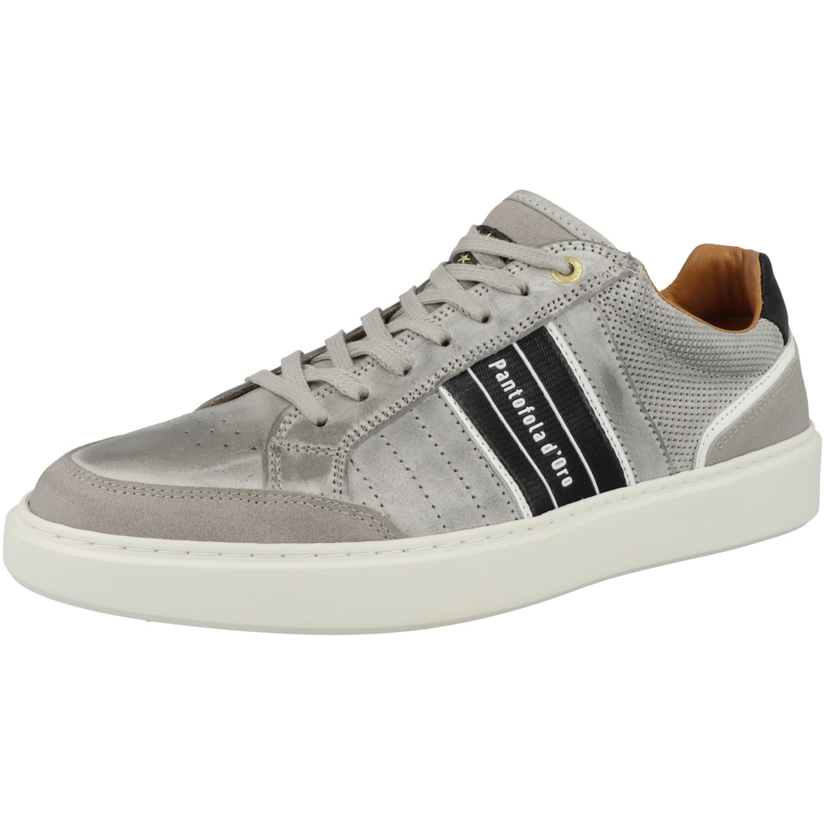 Pantofola d Oro Laceno Uomo Low Sneaker Low grau