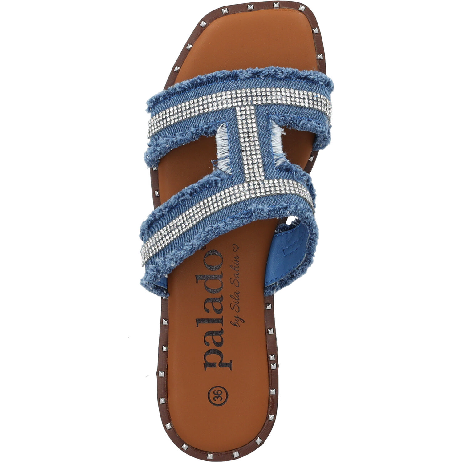 Palado Otina by Sila Sahin, Pantoletten, Damen, Jeansblau