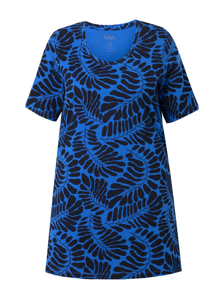 Ulla Popken Longshirt in pfauenblau günstig kaufen
