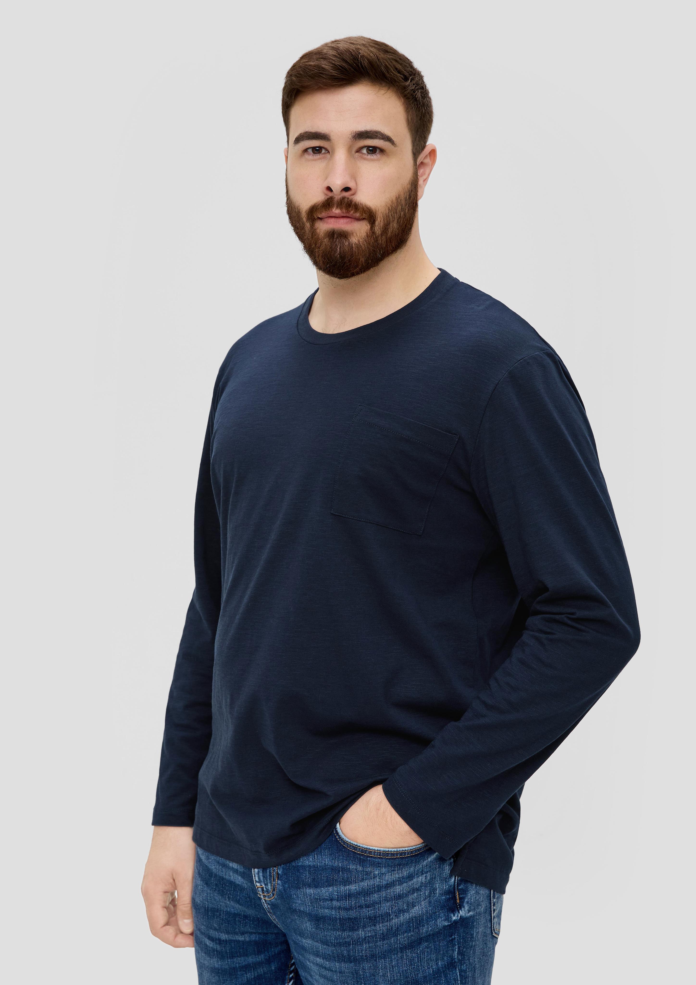 Longsleeve mit Flammgarnstruktur  2143247-5978