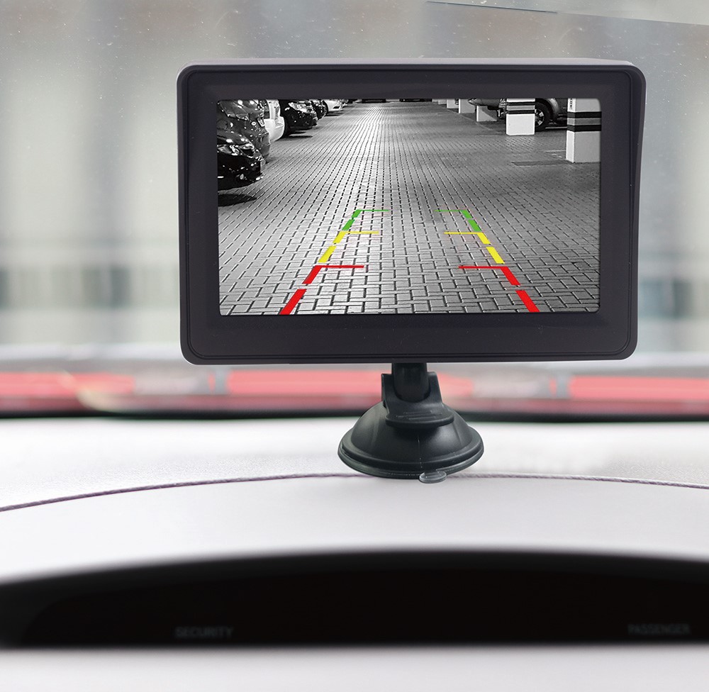 Rückfahrkamera-Kennzeichenhalter mit Monitor von Norauto - ATU