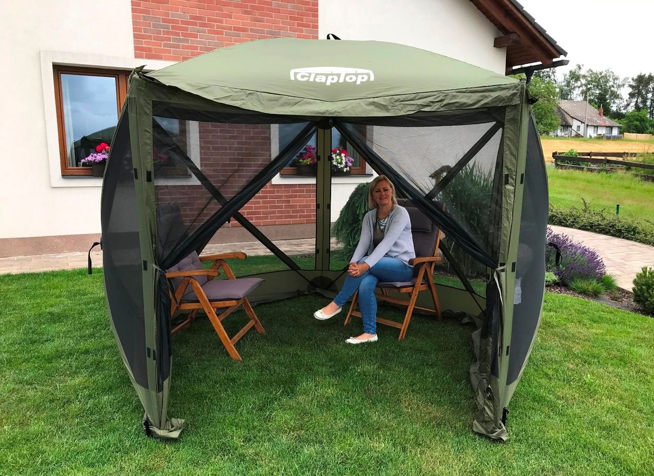 Claptop Schnell aufbaubarer Faltpavillon ClapTop 500
