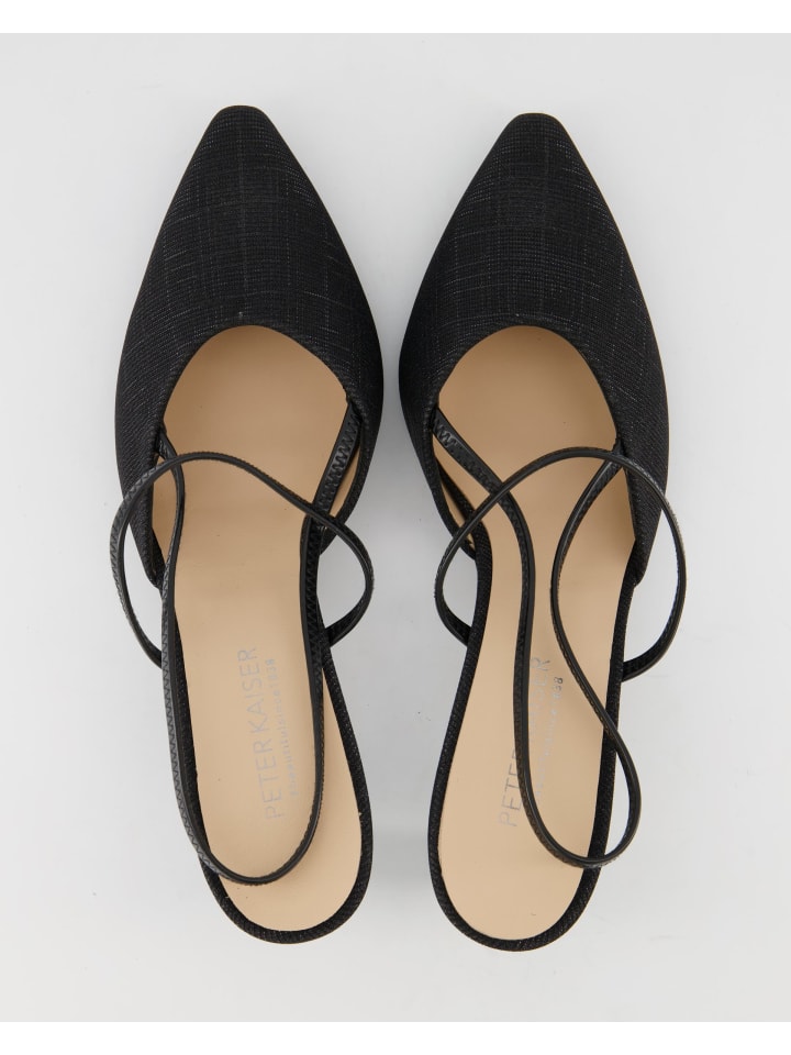 PETER KAISER Slingpumps in Schwarz günstig kaufen
