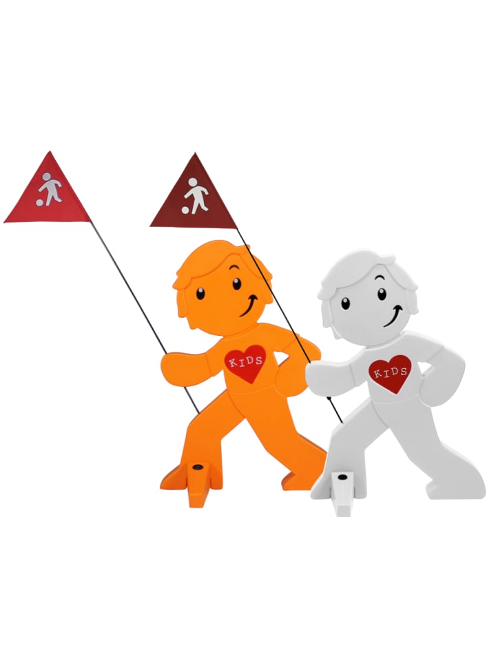 StreetBuddy StreetBuddy  Warnfigur für Kindersicherheit in Weiß und Orange. 2-er Pack günstig kaufen onesize