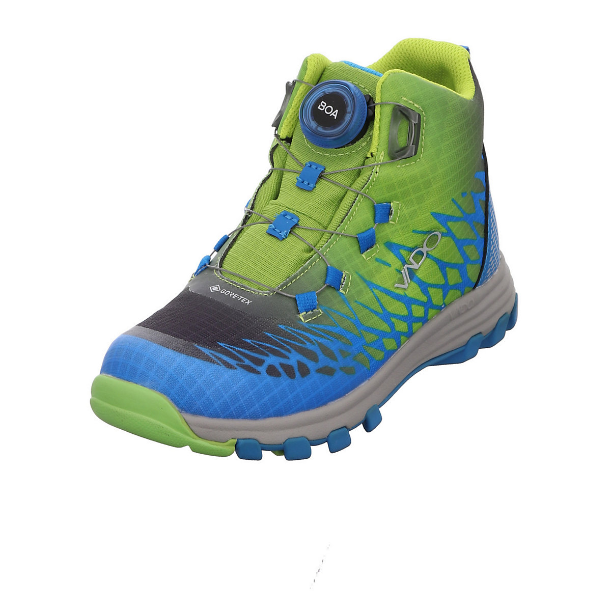 Jungen Stiefel Schuhe Shark Mid BOA Gtx Outdoorschuh Kinderschuhe Synthetikkombination gemustert Outdoorschuhe