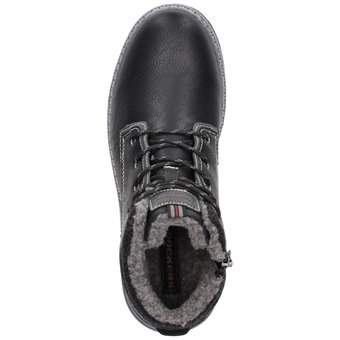 Dockers Schnürstiefelette in schwarz