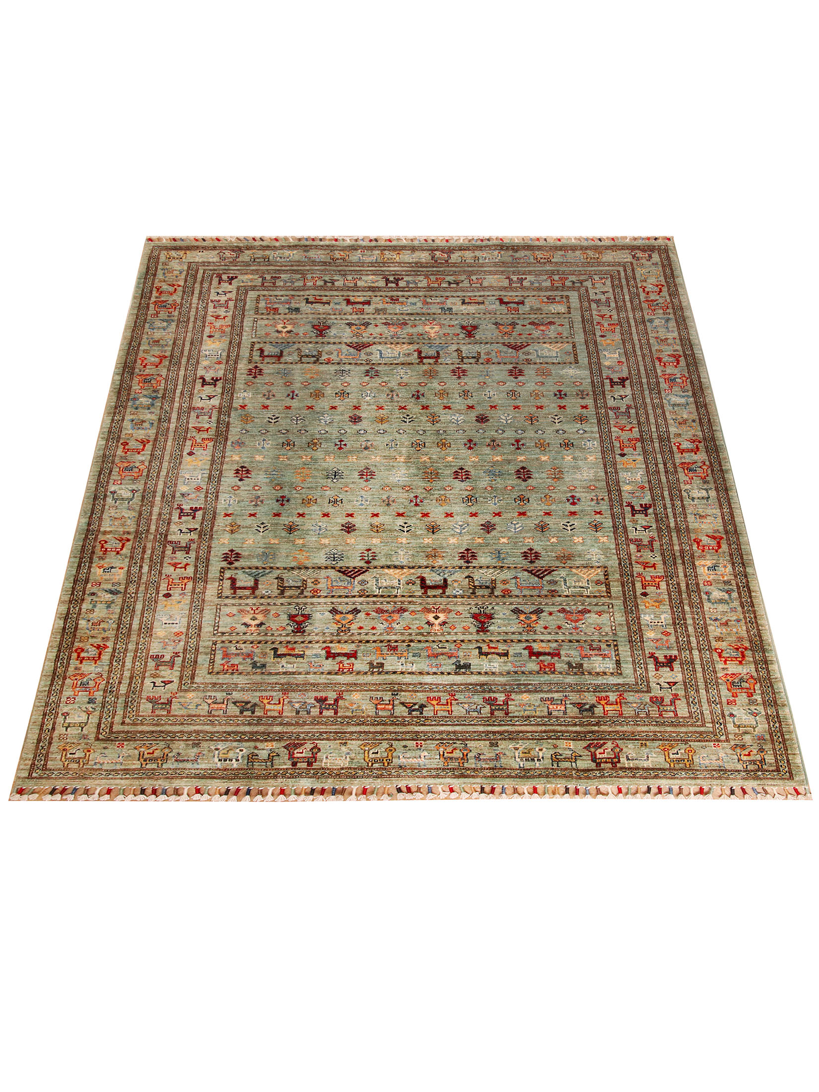 Chobi Schal ca. 175 x 235 cm, Unikat / Einzelstück