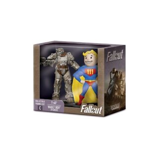 Fallout Minifiguren 2er-Pack - T-60 & Vault Boy (Power)