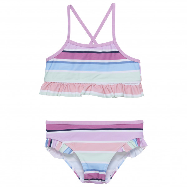 Color Kids - Kid's Bikini with Frills AOP - Bikini