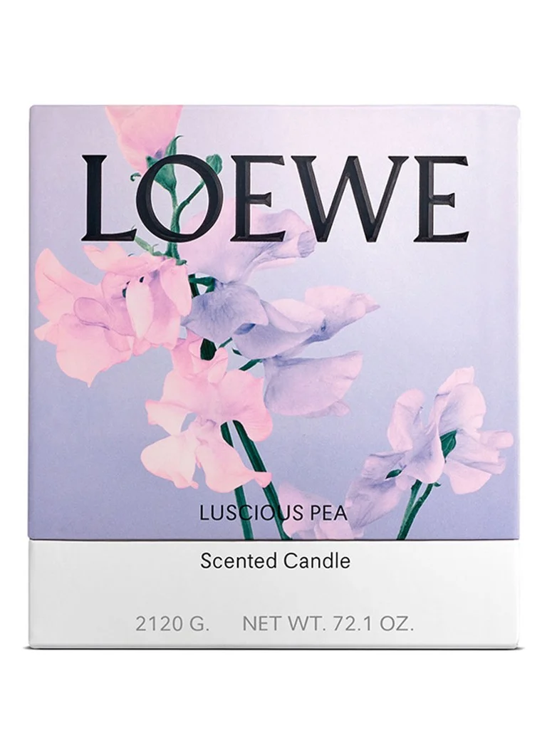 LOEWE Lielā sulīgā zirņu svece - aromātiskā svece 2120 grami