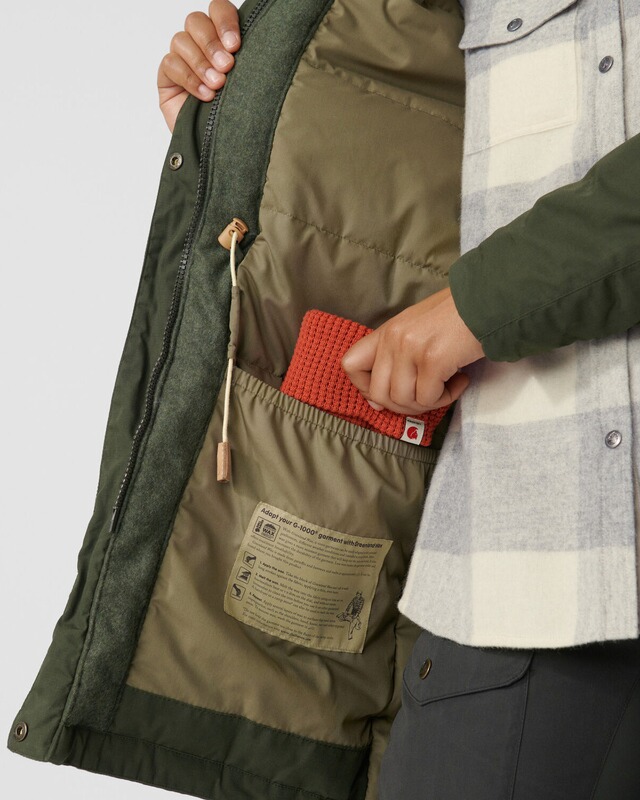 Fjällräven Damen Parka Singi Wool Padded