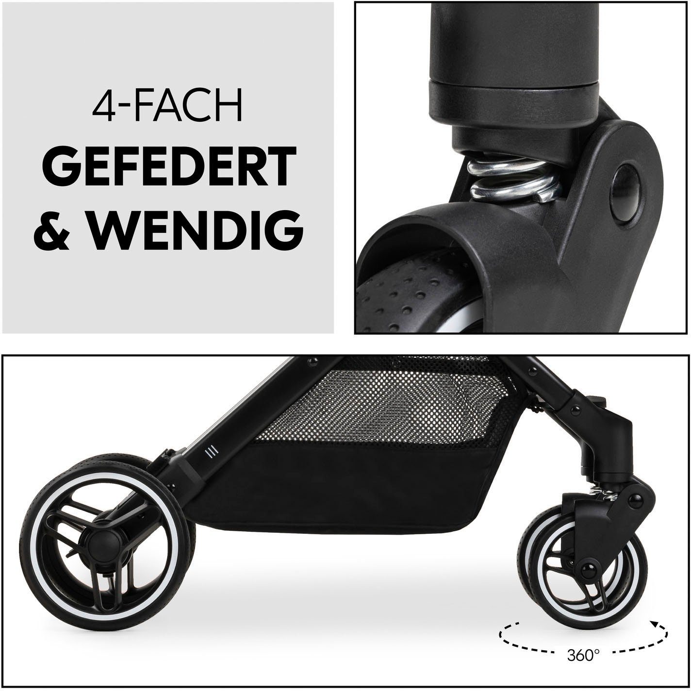 Hauck Kinder-Buggy Travel N Care Plus, cork