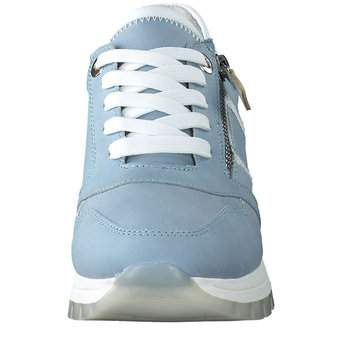 Puccetti Plateau Sneaker in blau
