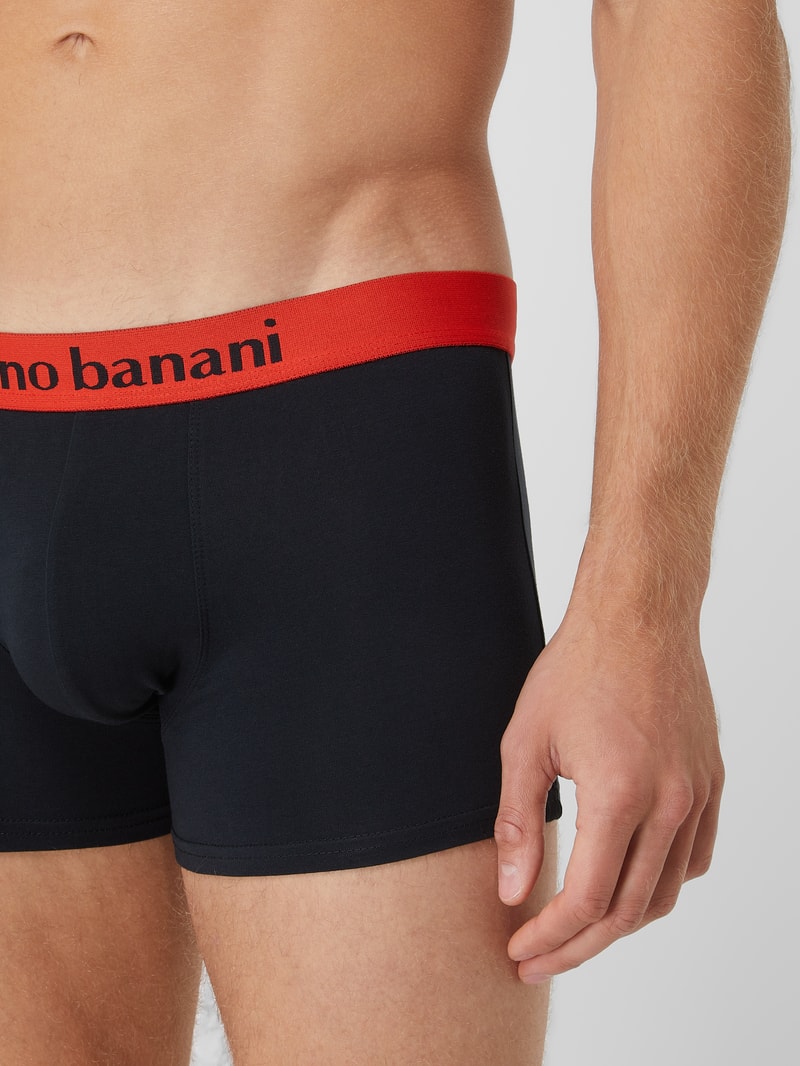 Trunks mit elastischem Logo-Bund in rot