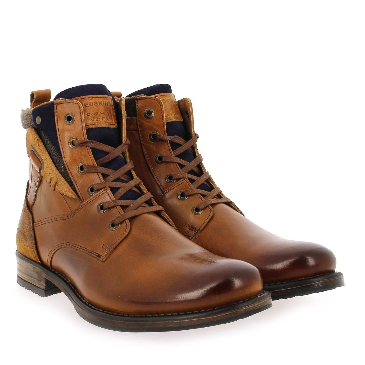 Redskins  YLMAZ - cognac marine