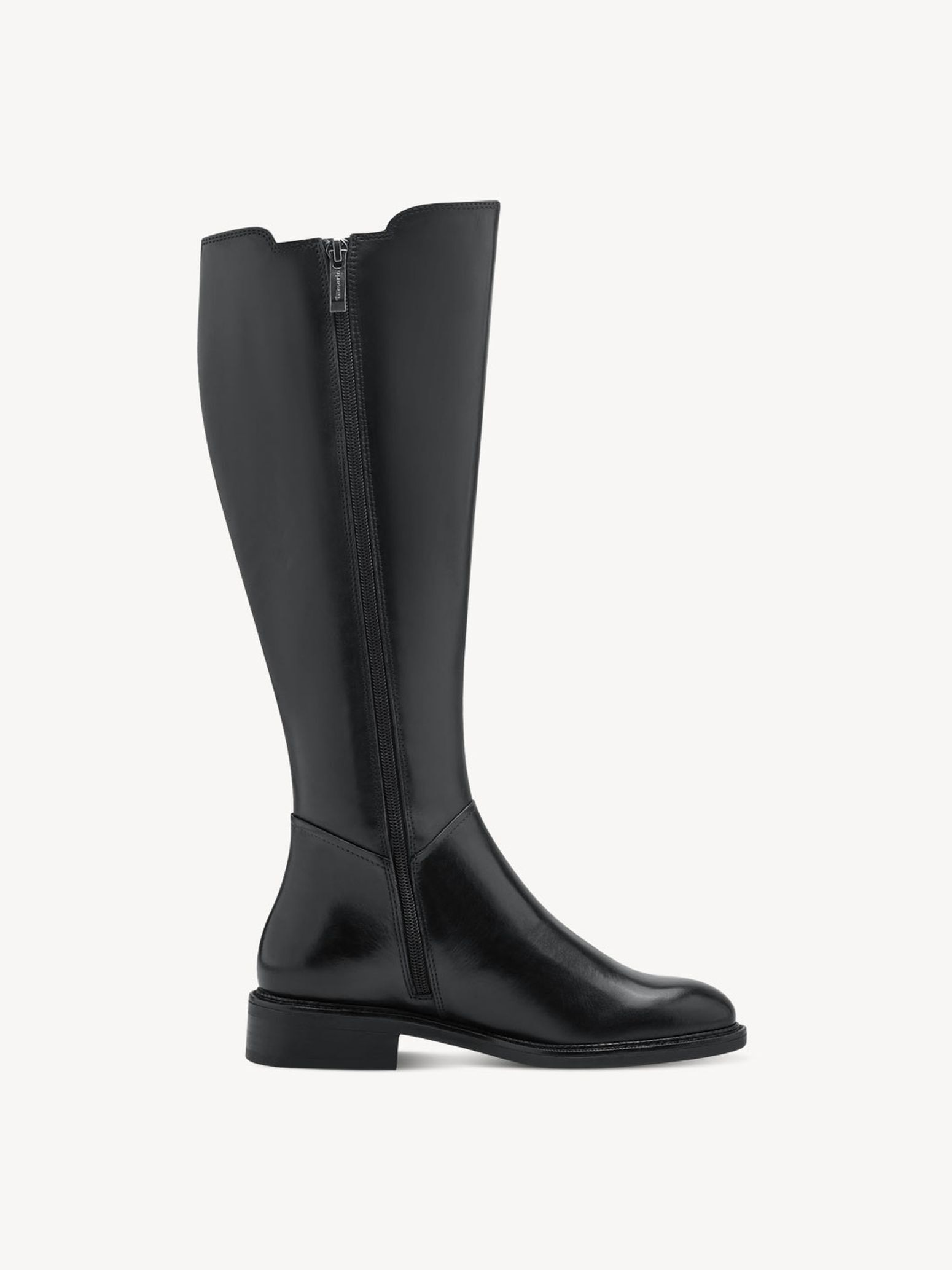 Bottes en cuir - noir