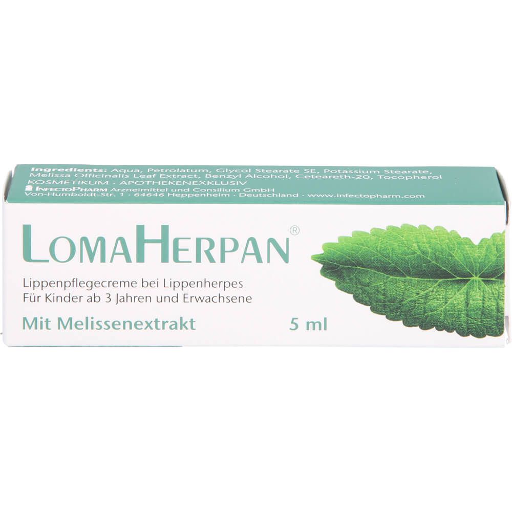 LOMAHERPAN Lippenpflegecreme mit Melissenextrakt