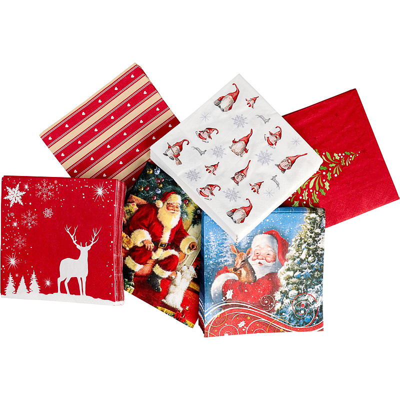 Vie Eco Servietter 20-pk 33x33 cm juledesign