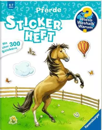 Ravensburger Wieso? Weshalb? Warum? Stickerheft: Pferde