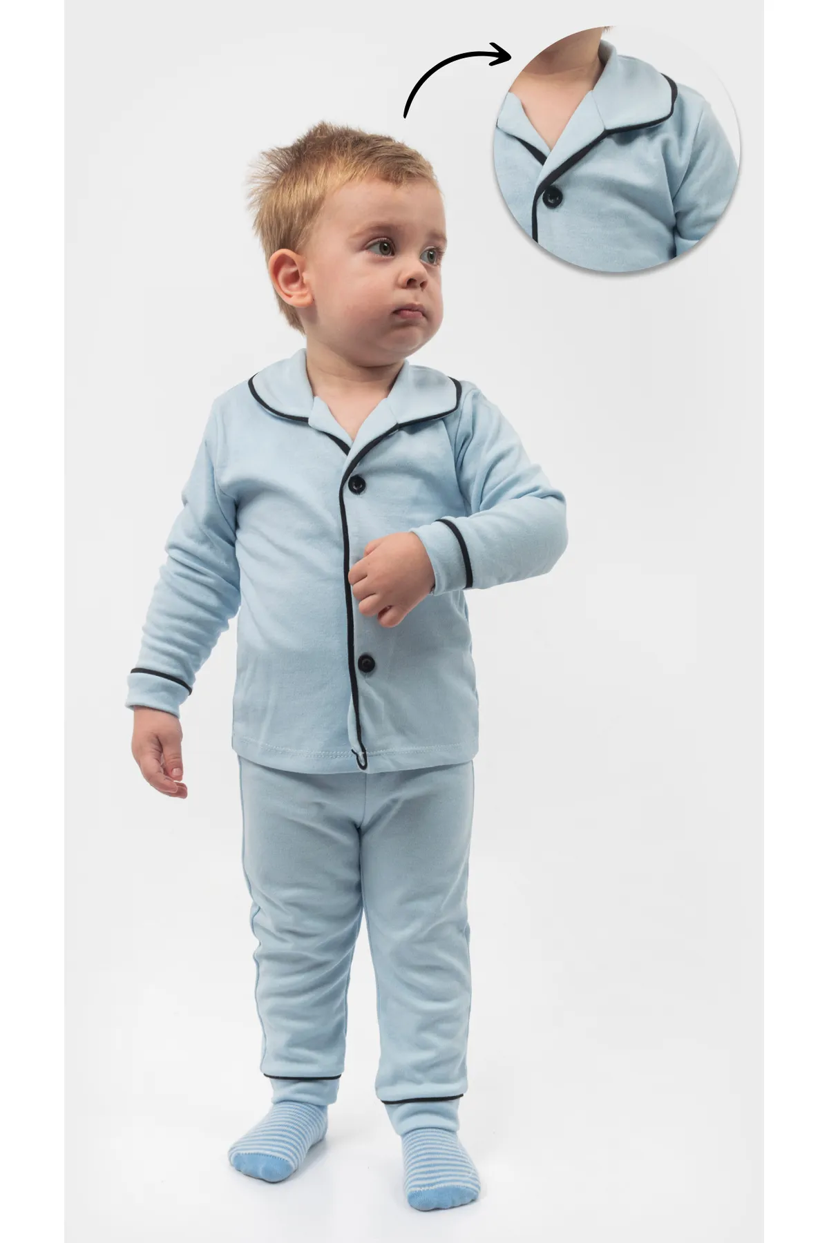 Bubito  Unisex-Pyjama-Set für Babys