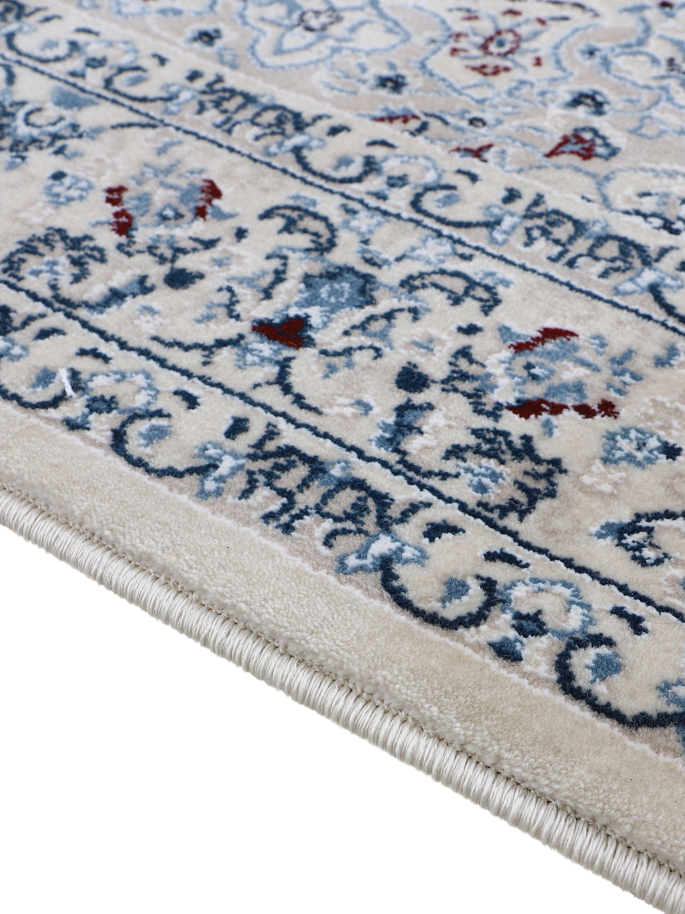 Teppich Nain Diane, carpetfine, rechteckig, Höhe: 8 mm, Kurzflorteppich, Orient Look