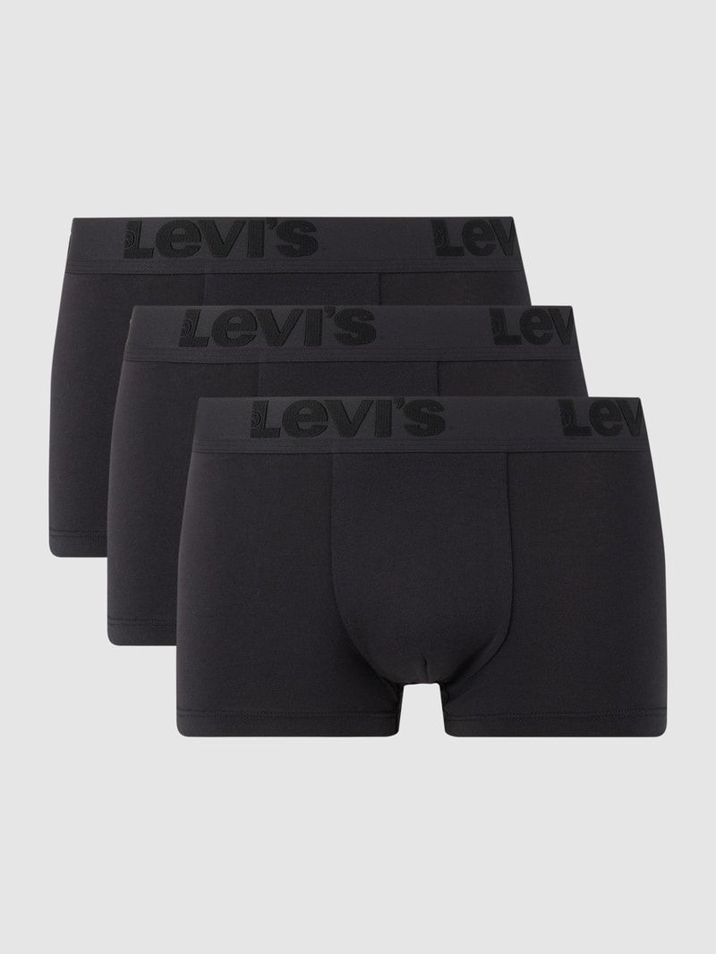 Trunks im 3er-Pack in schwarz