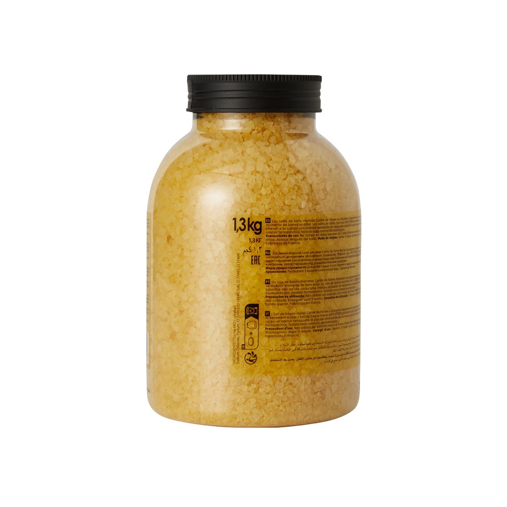 corine de farme Sels de bain marins anti-stress - Vanille Sels de bain