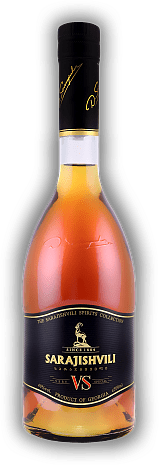 Sarajishvili VS Brandy Georgien 0,5 Liter Sarajishvili VS Brandy Georgien 0,5 Liter  0,5	 Liter - Vol 40%