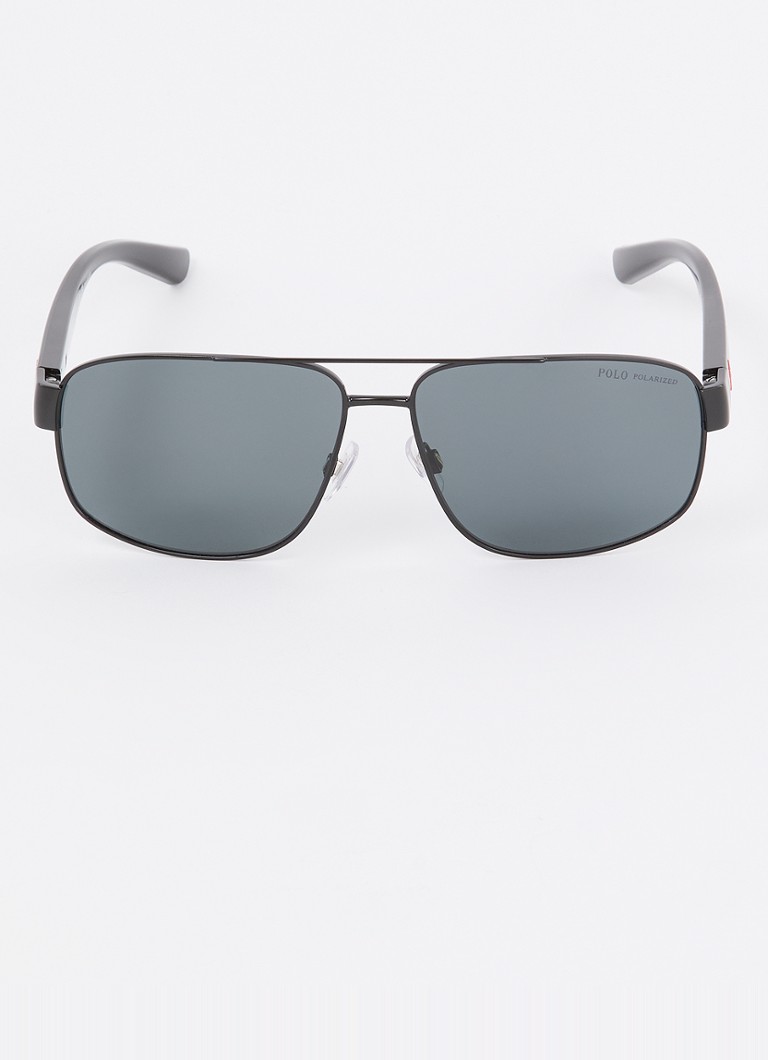 Ochelari de soare polarizați Ralph Lauren Aviator PH3156
