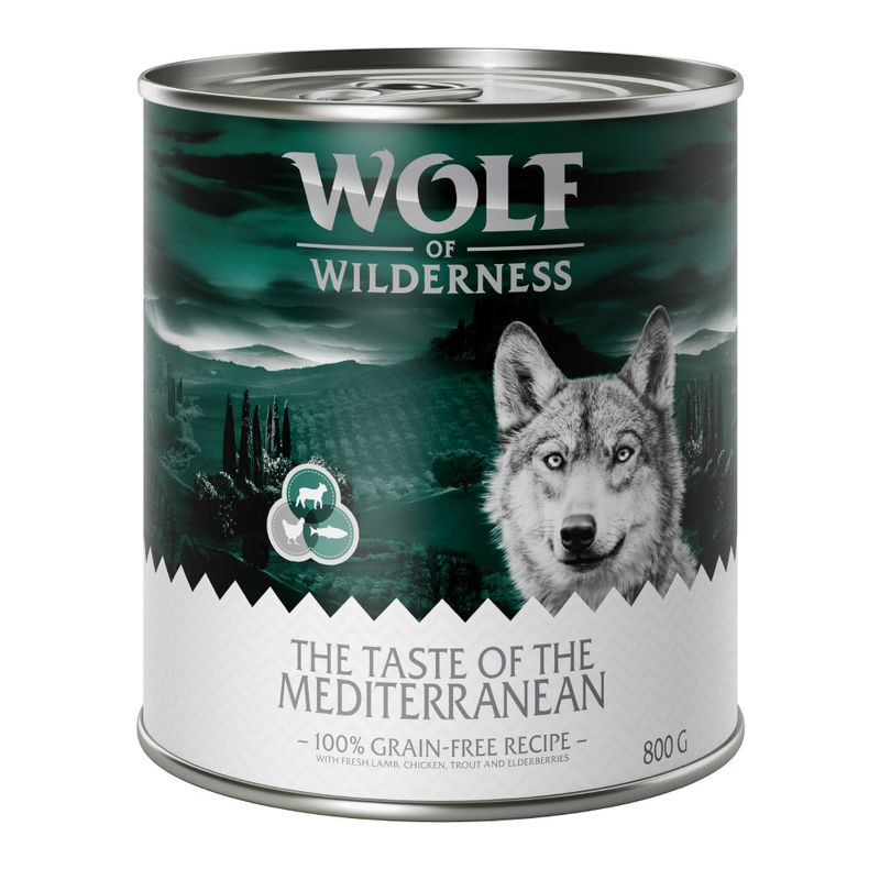 Sparpaket Wolf of Wilderness 'The Taste Of' 24 x 800 g